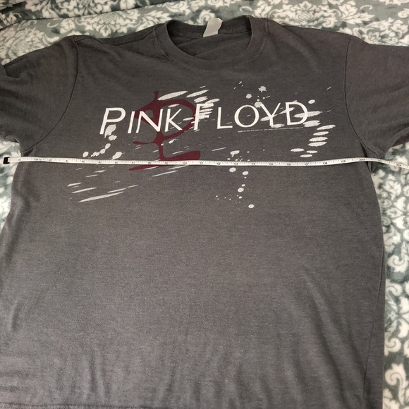 Pink Floyd Gray Paint Splatter Band Tee - Picture 7 of 8